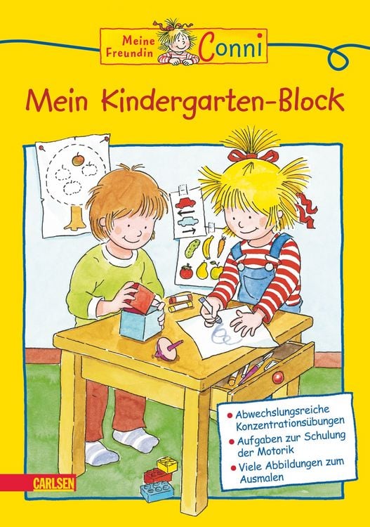 Produktbild: Conni Gelbe Reihe (Besch&auml;ftigungsbuch): Mein Kindergarten-Block