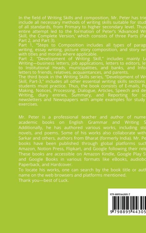 Produktbild: Development of Writing Skill, Part-2