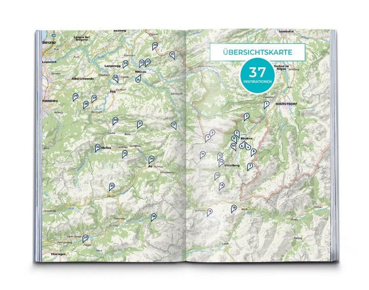 Produktbild: KOMPASS Inspiration Kleinwalsertal & Bregenzerwald