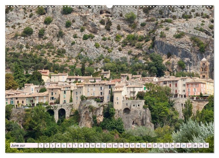 Produktbild: Provence. A journey through the villages of the French Provence (High Quality Premium Wall Calendar 2027 DIN A2 landscape),CALVENDO 12 Month Wall Calendar