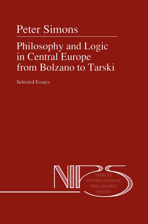Produktbild: Philosophy and Logic in Central Europe from Bolzano to Tarski