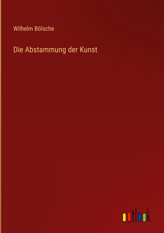 Produktbild: Die Abstammung der Kunst