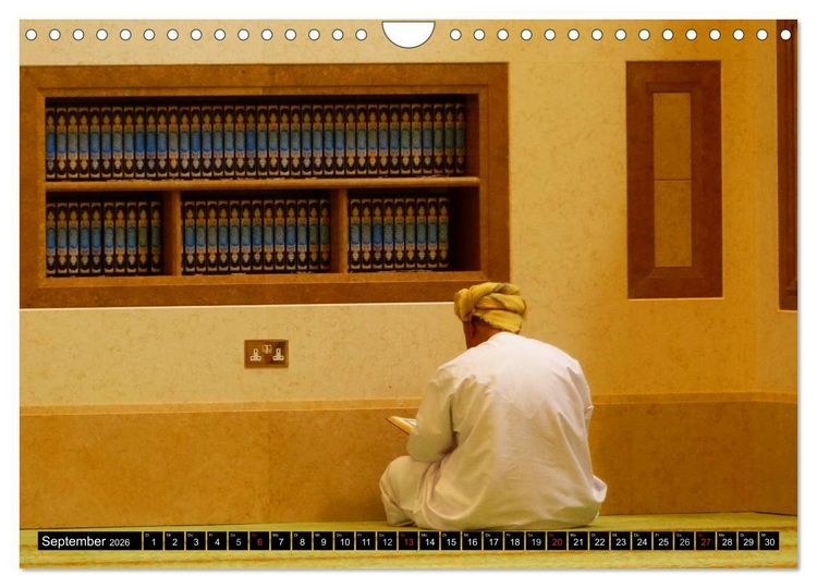 Produktbild: Faszinierendes Reiseland Oman (Wandkalender 2026 DIN A4 quer), CALVENDO Monatskalender