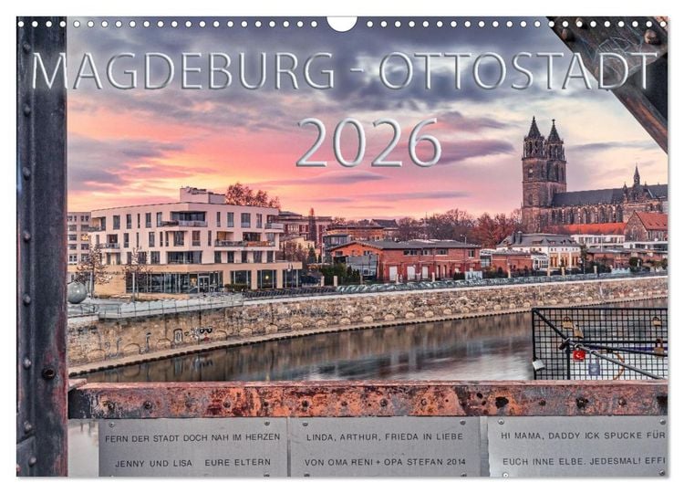 Produktbild: Magdeburg - Ottostadt (Wandkalender 2026 DIN A3 quer), CALVENDO Monatskalender