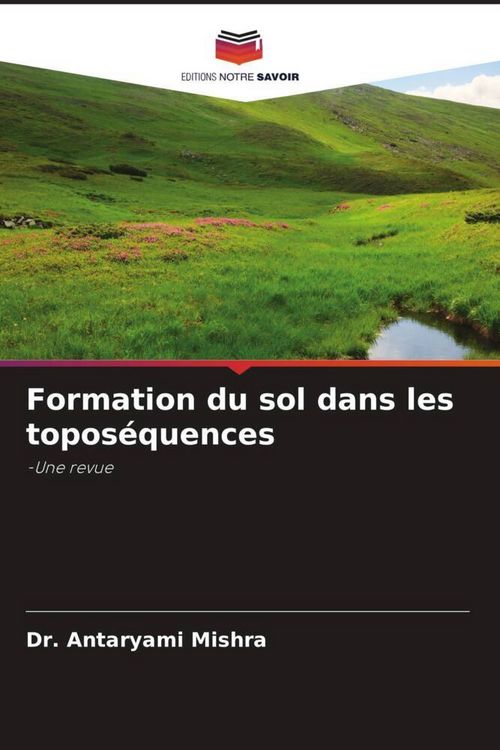 Produktbild: Formation du sol dans les topos&eacute;quences