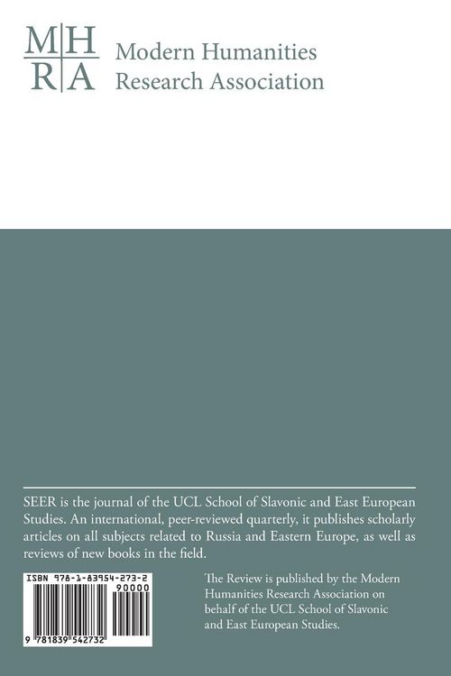 Produktbild: Slavonic & East European Review (101