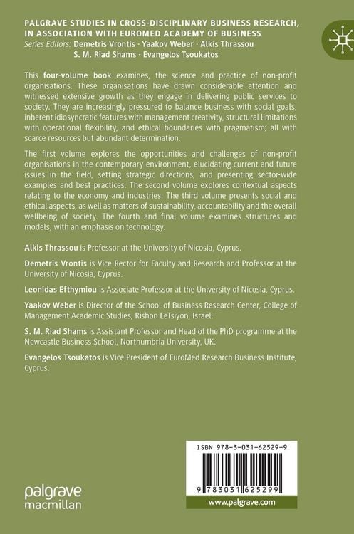 Produktbild: Non-Profit Organisations, Volume II