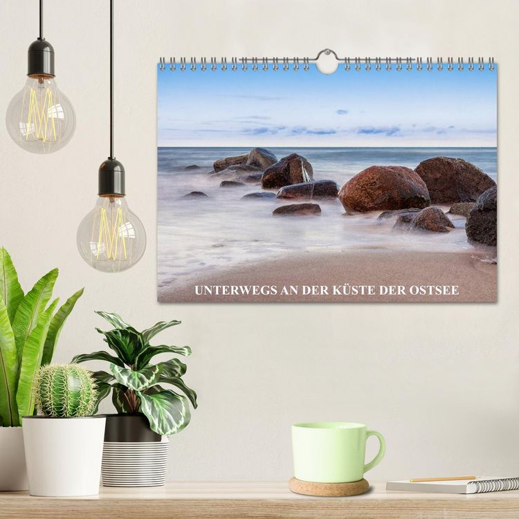 Produktbild: Unterwegs an der K&uuml;ste der Ostsee (Wandkalender 2026 DIN A4 quer), CALVENDO Monatskalender