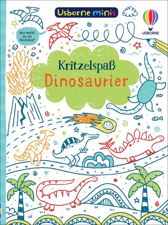 Produktbild: Usborne Minis: Kritzelspa&szlig; Dinosaurier