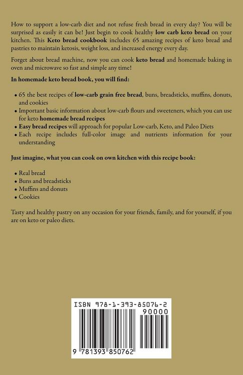 Produktbild: Keto Bread Cookbook