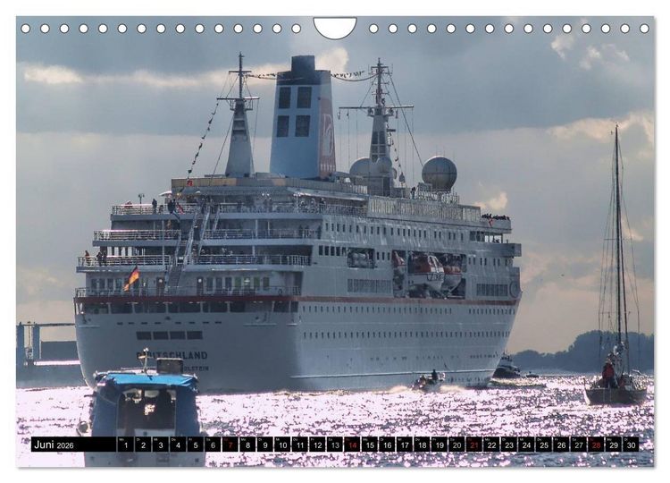 Produktbild: Rennstrecke Unterelbe (Wandkalender 2026 DIN A4 quer), CALVENDO Monatskalender