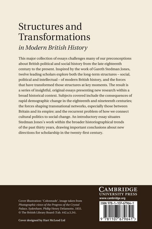 Produktbild: Structures and Transformations in Modern British History
