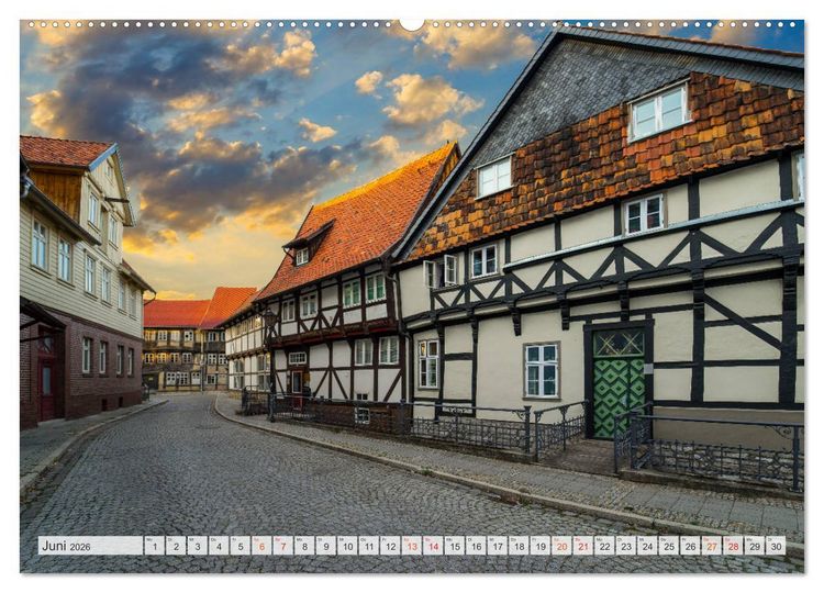 Produktbild: Osterwieck Impressionen (hochwertiger Premium Wandkalender 2026 DIN A2 quer), Kunstdruck in Hochglanz