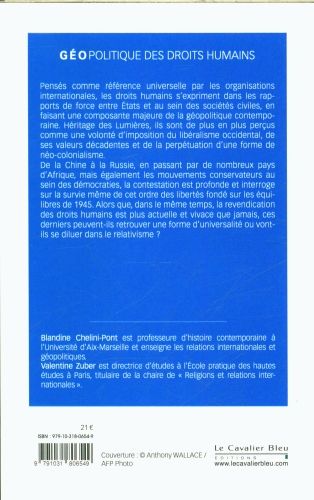 Produktbild: G&eacute;opolitique des droits humains : l'universalisme mis au d&eacute;fi