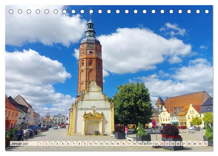 Produktbild: Luckau - Perle der Niederlausitz (Tischkalender 2027 DIN A5 quer), CALVENDO Monatskalender
