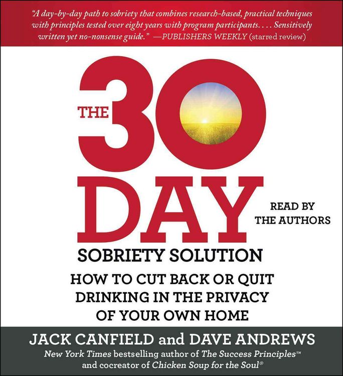 Produktbild: The 30-Day Sobriety Solution: How to Cut Back or Quit Drinking in the Privacy of Your Own Home