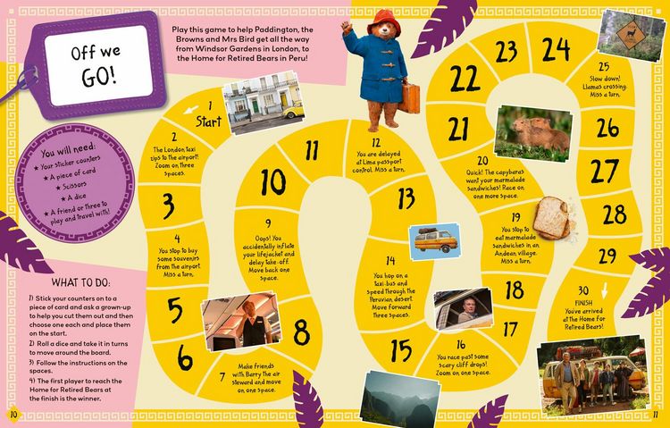 Produktbild: Paddington in Peru: Movie Sticker Activity Book