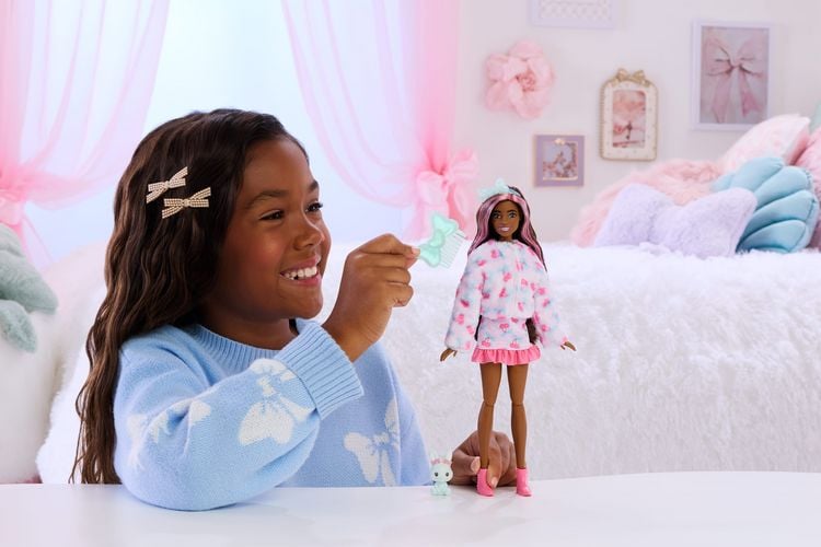 Produktbild: Barbie Cutie Reveal Sweet Bows - T&uuml;rkises H&auml;schen