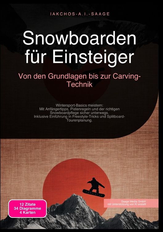 Produktbild: Snowboarden f&uuml;r Einsteiger: Von den Grundlagen bis zur Carving-Technik