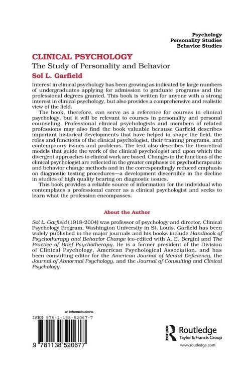 Produktbild: Clinical Psychology