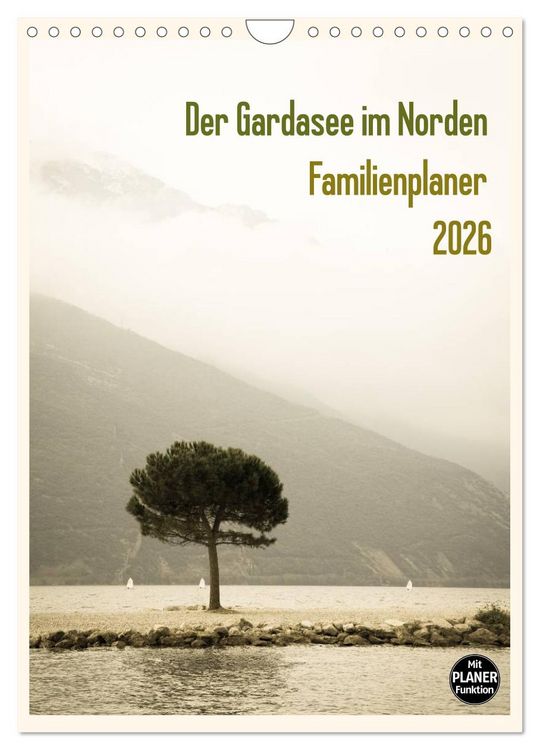 Produktbild: Der Gardasee im Norden - Familienplaner 2026 (Wandkalender 2026 DIN A4 hoch), CALVENDO Monatskalender