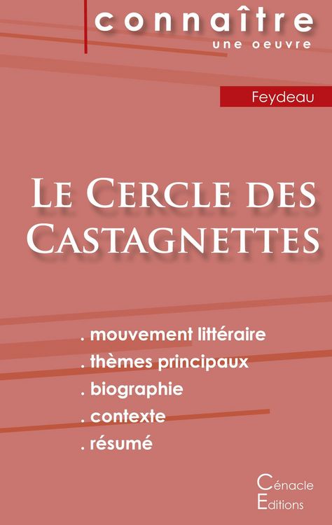 Produktbild: Fiche de lecture Le Cercle des Castagnettes (Analyse litt&eacute;raire de r&eacute;f&eacute;rence et r&eacute;sum&eacute; complet)