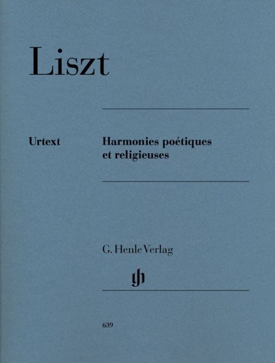 Produktbild: Franz Liszt - Harmonies poétiques et religieuses