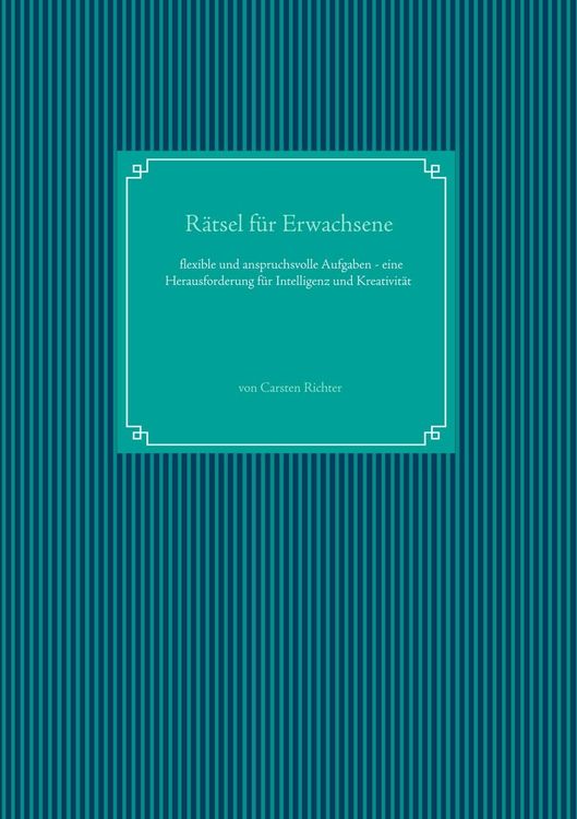 Produktbild: R&auml;tsel f&uuml;r Erwachsene