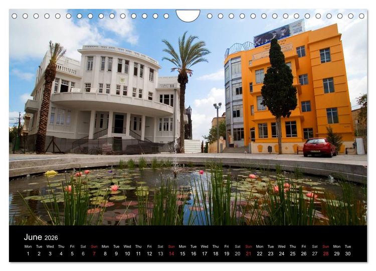 Produktbild: Monuments of Israel 2026 (Wall Calendar 2026 DIN A4 landscape), CALVENDO 12 Month Wall Calendar