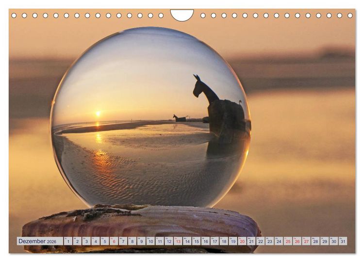 Produktbild: Blavand und die Westk&uuml;ste (Wandkalender 2026 DIN A4 quer), CALVENDO Monatskalender