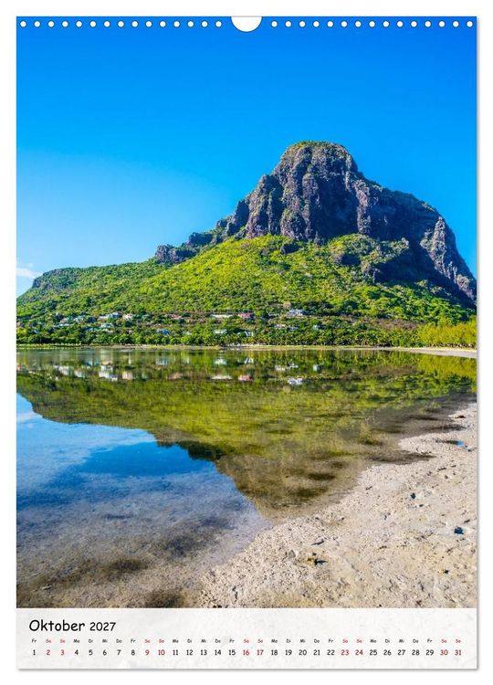 Produktbild: Mauritius &ndash; Insel der Farben und Tr&auml;ume (Wandkalender 2027 DIN A3 hoch), CALVENDO Monatskalender