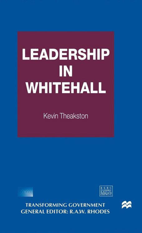 Produktbild: Leadership in Whitehall