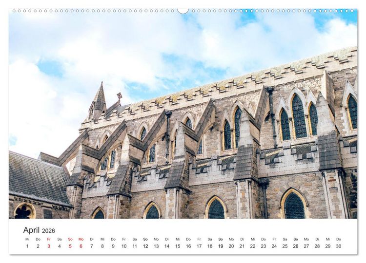 Produktbild: Dublin - Irlands beeindruckende Hauptstadt. (hochwertiger Premium Wandkalender 2026 DIN A2 quer), Kunstdruck in Hochglanz