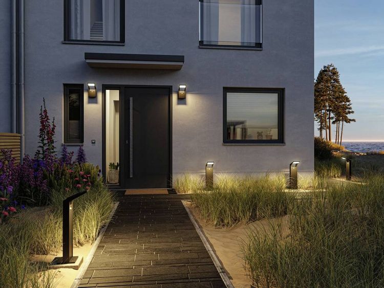 Produktbild: Paulmann 94860 Juntea LED-Pollerleuchte LED 11W Anthrazit