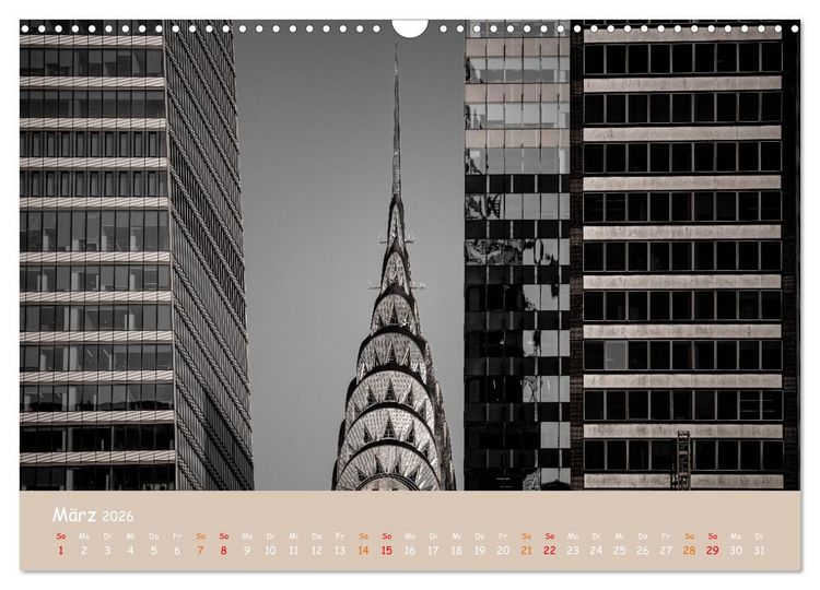 Produktbild: City Lights &ndash; New York im Fokus (Wandkalender 2026 DIN A3 quer), CALVENDO Monatskalender