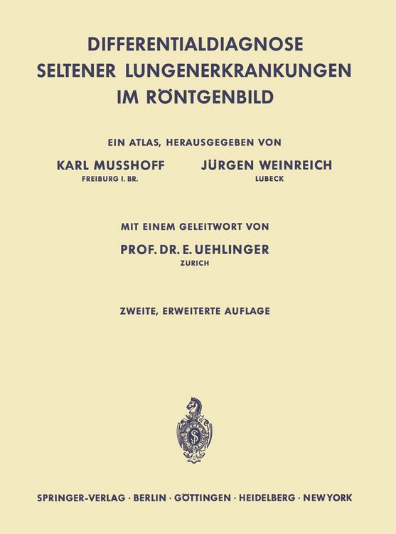 Produktbild: Differentialdiagnose Seltener Lungenerkrankungen im R&ouml;ntgenbild