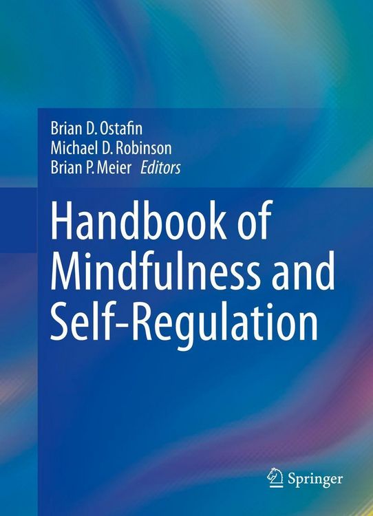 Produktbild: Handbook of Mindfulness and Self-Regulation