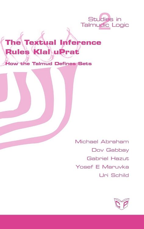 Produktbild: The Textual Inference Rules Klal Uprat. How the Talmud Defines Sets