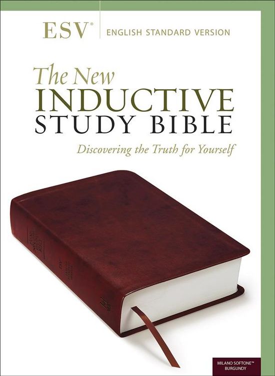 Produktbild: The New Inductive Study Bible (Esv, Milano Softone, Burgundy)
