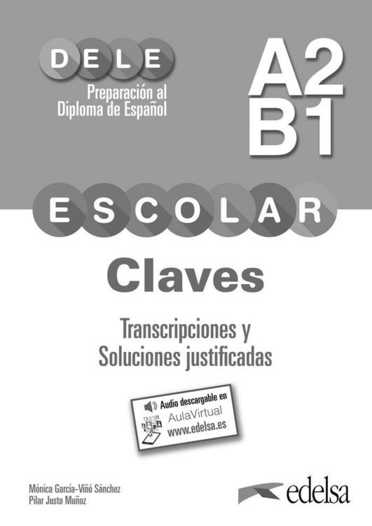 Produktbild: DELE escolar - Preparaci&oacute;n al Diploma de Espa&ntilde;ol - Edici&oacute;n 2015 - A2/B1