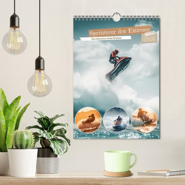 Produktbild: Spritztour der Extreme (Wandkalender 2026 DIN A4 hoch), CALVENDO Monatskalender