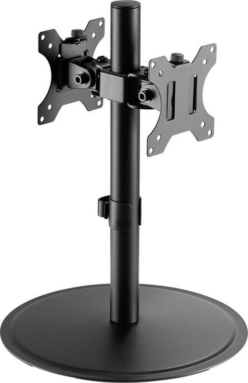 Produktbild: SpeaKa Professional SP-DMM-250 Monitorhalterung 2 Display(s) 43,2 cm (17") - 81,3 cm (32") Drehbar, Schwenkbar