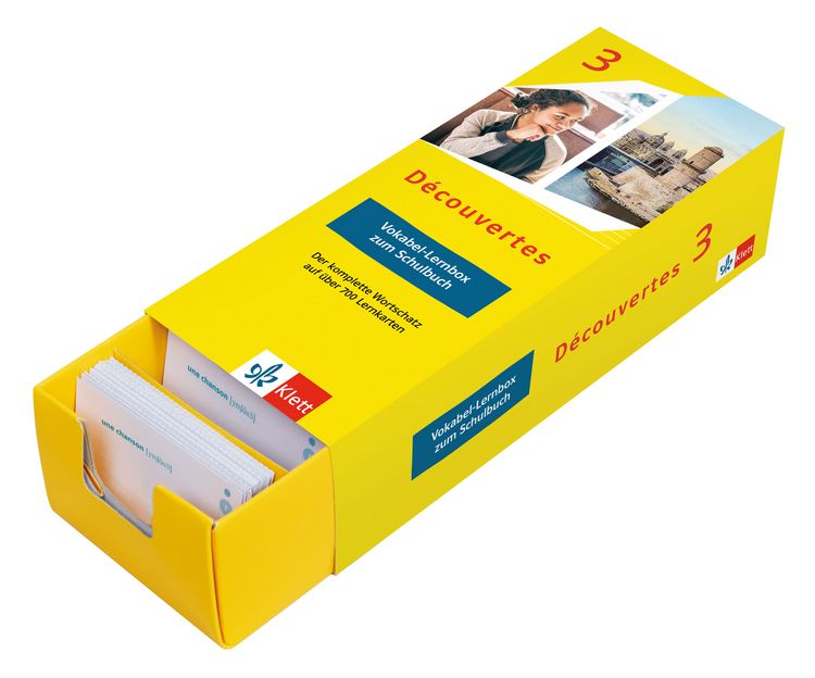 Produktbild: D&eacute;couvertes 3 (ab 2020) - Vokabel-Lernbox zum Schulbuch 3. Lernjahr