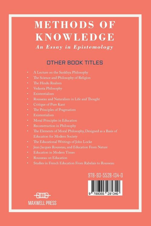 Produktbild: Methods Of Knowledge
