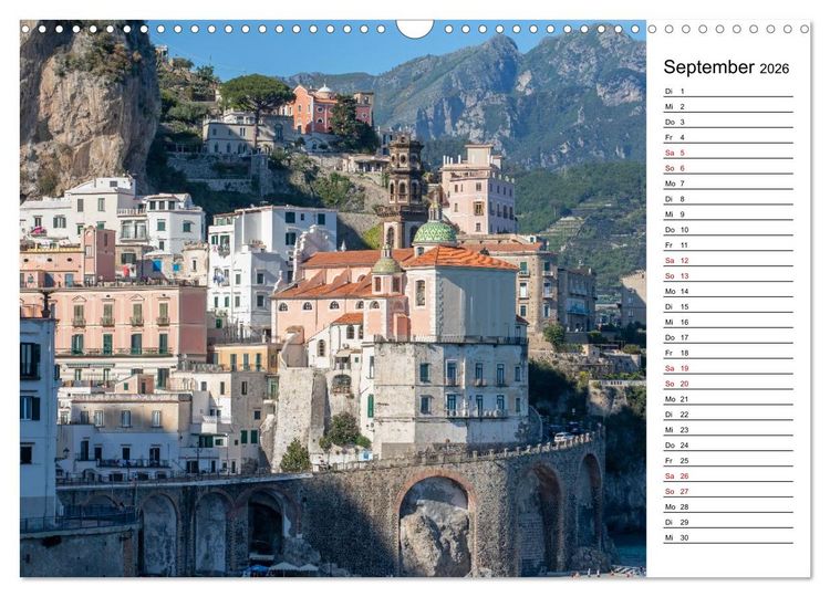 Produktbild: Amalfik&uuml;ste - Der Planer (Wandkalender 2026 DIN A3 quer), CALVENDO Monatskalender