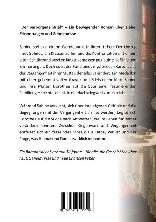 Produktbild: Der verborgene Brief
