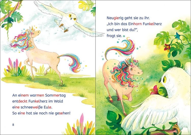 Produktbild: Lesel&ouml;wen 1. Klasse - Eine Freundin f&uuml;r das kleine Einhorn