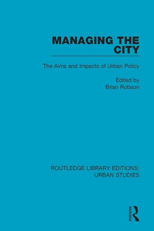 Produktbild: Managing the City
