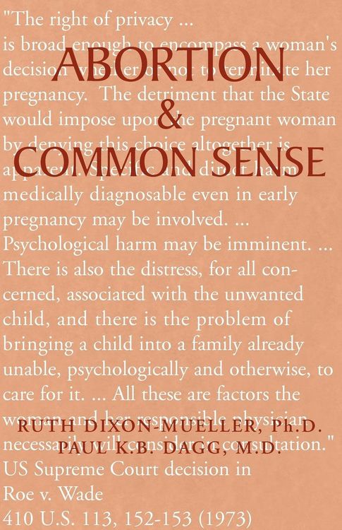 Produktbild: Abortion & Common Sense
