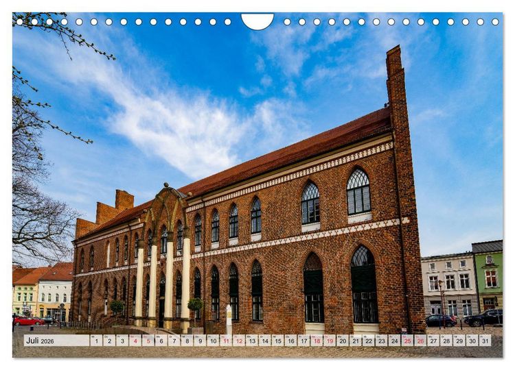 Produktbild: Parchim Impressionen (Wandkalender 2026 DIN A4 quer), CALVENDO Monatskalender